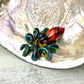Sparkle Rainbow Octopus Pendant Necklace