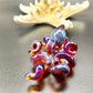 Hazy Red Lokis Lipstick Octopus Pendant