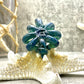 Hazy Blue IO Star Octopus Pendant