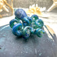 Hazy Blue IO Star Octopus Pendant