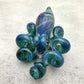 Hazy Blue IO Star Octopus Pendant