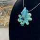 Aquamania Octopus Pendant with Berry Gumbolt Accents