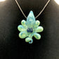 Aquamania Octopus Pendant with Berry Gumbolt Accents