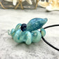 Aquamania Octopus Pendant with Berry Gumbolt Accents