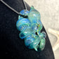 Europa Octopus Pendant with Amber Purple Accents