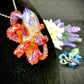 Amber Purple Octopus Pendant Caramel Suckers