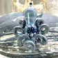 Blue Moon Octopus Pendant