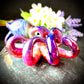 Hazy Red Lokis Lipstick Octopus Pendant