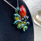 Rainbow Octopus Pendant Wrap & Rake