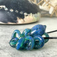 IO Star Blue Octopus Pendant with Irrid Accents