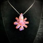Purple Lilac Octopus Pendant with Caramel Suckers